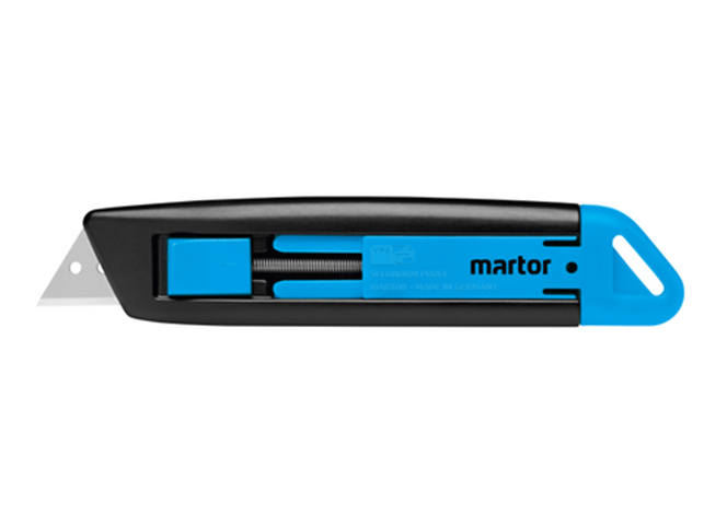 德国马特MARTOR 7152黑色耐磨塑料安全开箱刀配5232刀片安全刀