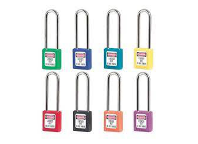 玛斯特锁Masterlock 410LTMCNORJ上锁卦牌工业安全挂锁