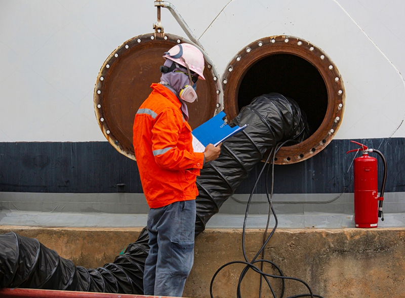 在密闭空间中使用防爆风机