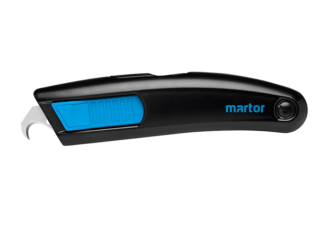 德国马特MARTOR 98进口工业钢尖角钩形胶板裁切安全刀片 10片/盒